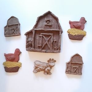 Craft Country Farm Resin Lot